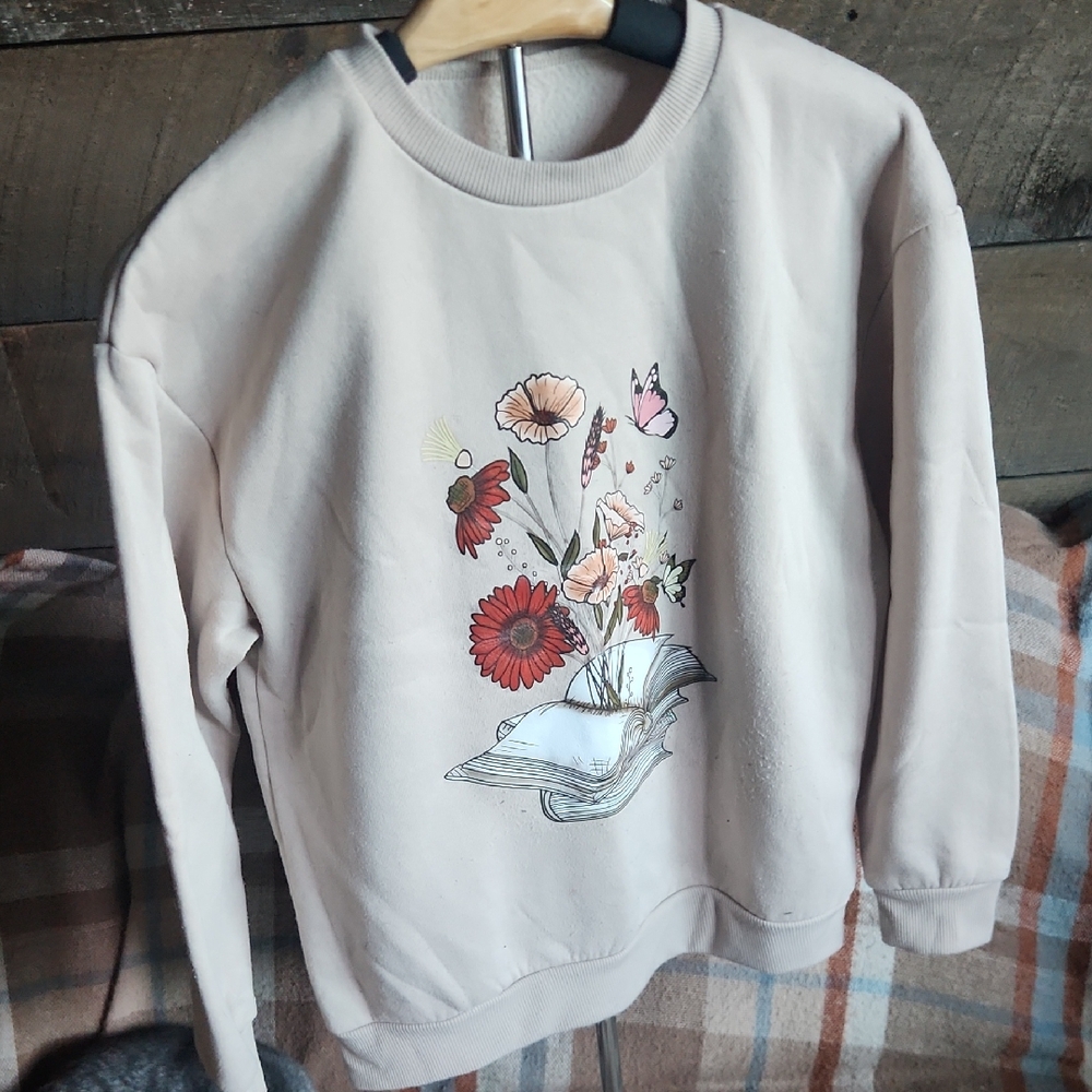 SHEIN Beige Cozy Knit Sweater